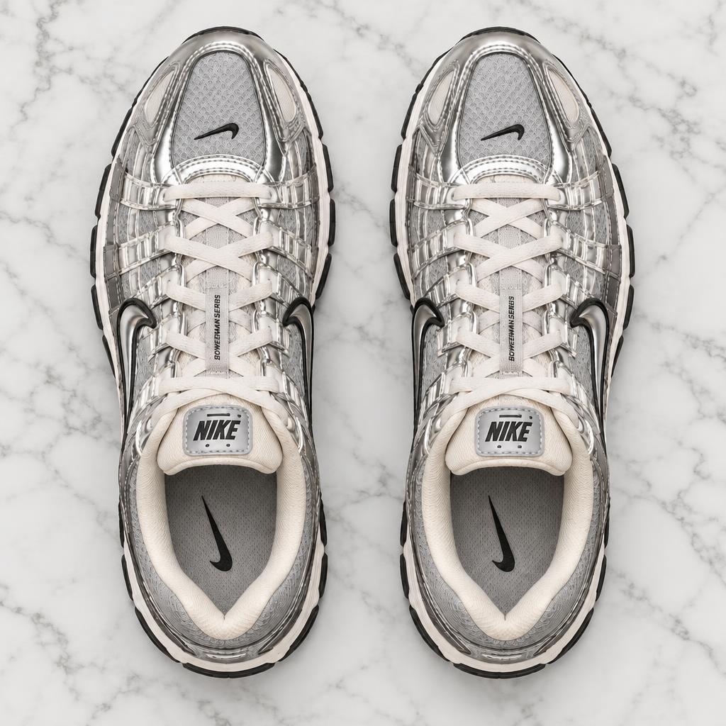 Silver trainers — after